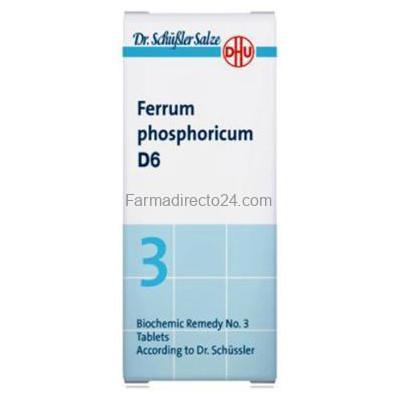 Ferrum Phosphoricum D6 (Sal Nº 3) 80 Comprimidos