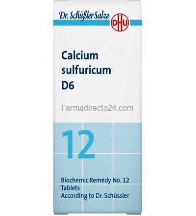 Calcium Sulfuricum D6 (Sal Nº 12) 80 Comprimidos