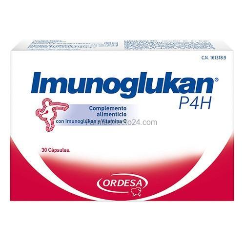 Imunoglukan P4H 30 Capsulas Duplo (2º Unidad Al 50%)