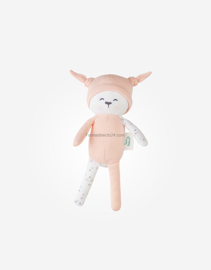 Saro Peluche "Organic Friend" Rosa