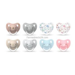 SUAVINEX CHUPETE "THE NEW CLASSIC" TETINA ANATÓMICA DE SILICONA +18 MESES