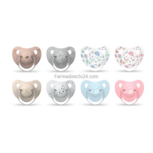 SUAVINEX CHUPETE "THE NEW CLASSIC" TETINA ANATÓMICA DE SILICONA +18 MESES