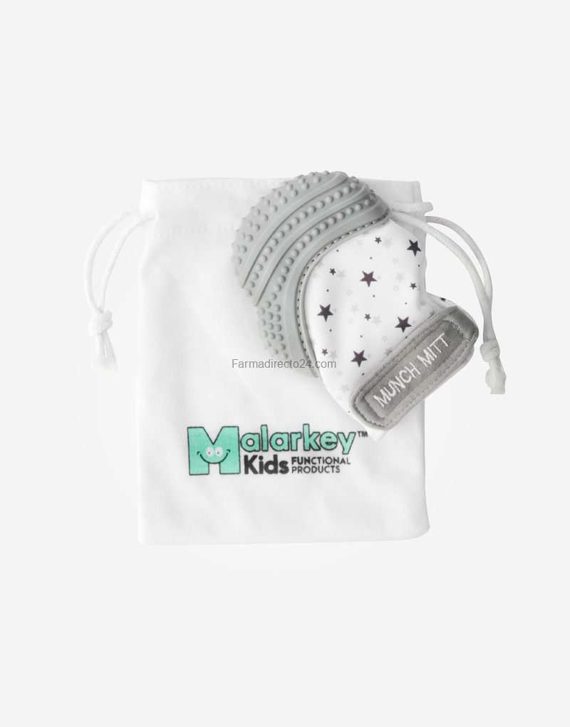 Saro Manopla E DenticióN "Mouthie Bitten" Gris