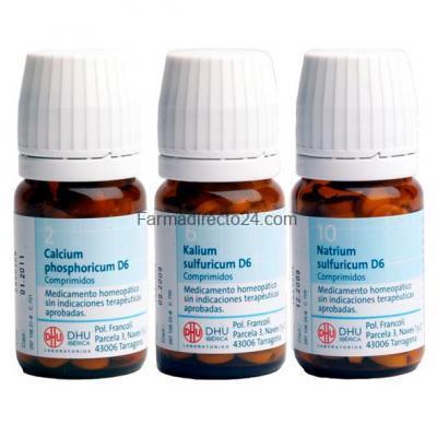 TríO Alergias De Las Sales De Schüssler Nº 2, 6 Y 10