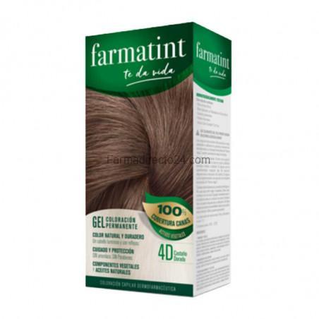 FARMATINT GEL TINTE CASTAÑO DORADO 4D 135 ml