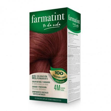 FARMATINT GEL TINTE CASTAÑO CAOBA 4M 135 ml