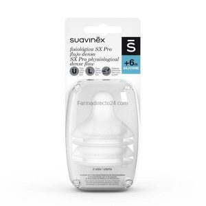 SUAVINEX TETINA FISIOLÓGICA SX PRO T-L (FLUJO DENSO)