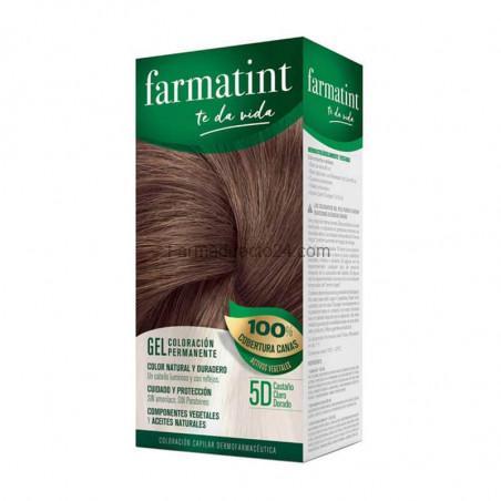 FARMATINT GEL TINTE CASTAÑO CLARO DORADO 5D 135 ml