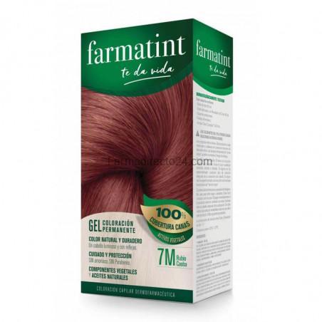 Farmatint Gel Tinte Rubio Caoba 7M 135 Ml