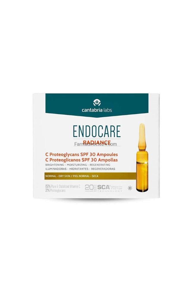 Endocare Radiance C Proteoglicanos 30 Ampollas 2 Ml