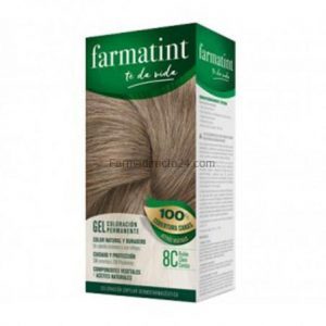 Farmatint Gel Tinte Rubio Claro Ceniza 8C 135 Ml