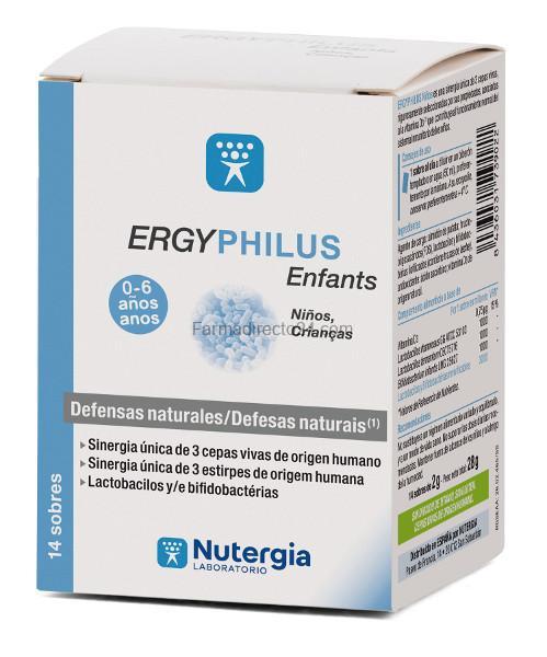 ERGYPHILUS NIÑOS 14 sobres Nutergia