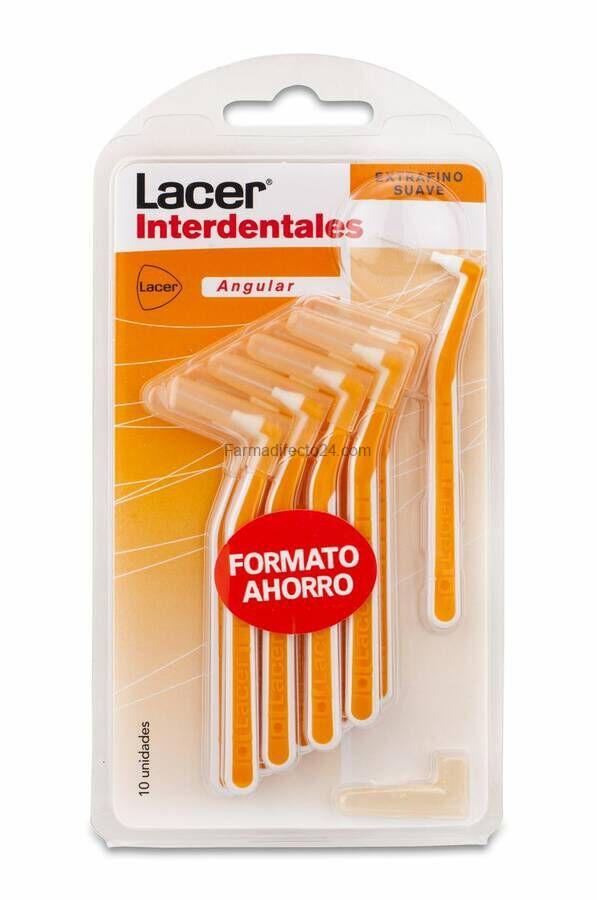 Lacer Cepillo Interdental Angular Extrafino Suave10U - Imagen 2