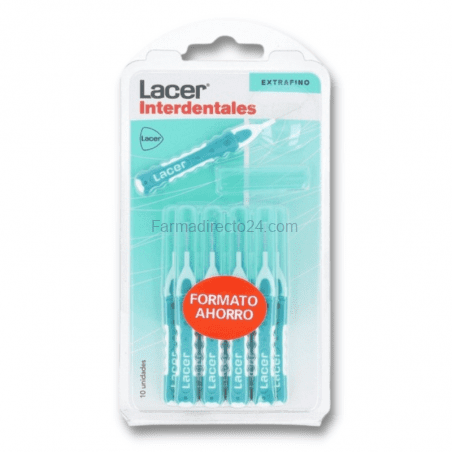 Lacer Cepillo Interdental Extrafino Recto 10 Unidades