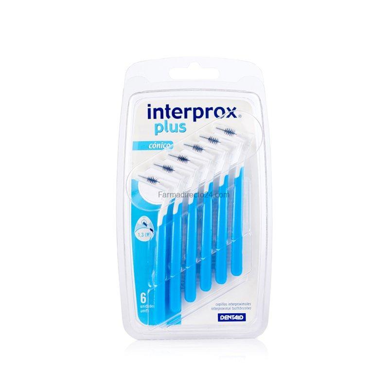 INTERPROX PLUS CÓNICO CEPILLO INTERPROXIMAL 6 unidades