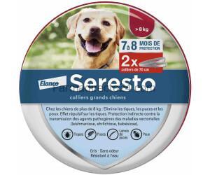Collar Seresto Para Perros Pequeños (Antiparasitario Y Contra Leishmania)