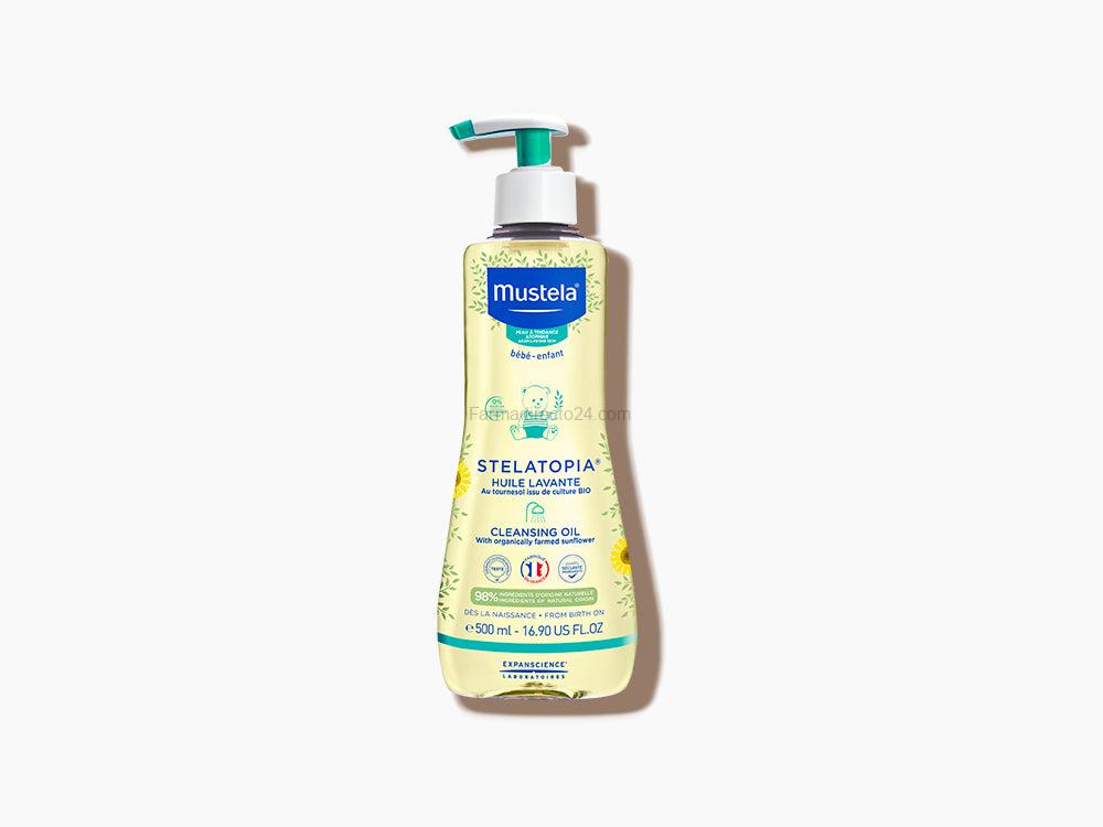 Mustela Stelatopia Aceite De Ducha Y Baño 1 Envase 500 Ml