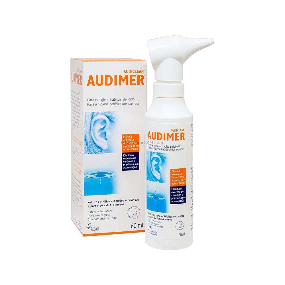 AUDIMER AUDICLEAN SOLUCIÓN LIMPIEZA OIDOS 60 ml