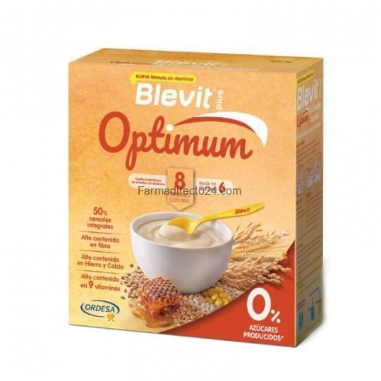 Blevit Plus Optimum 8 Cereales Con Miel 400 G