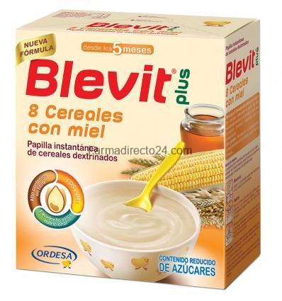 Blevit Plus 8 Cereales Con Miel 600 G