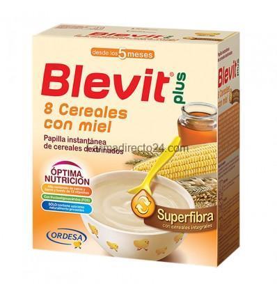 Blevit Plus Superfibra 8 Cereales Con Miel 600 G