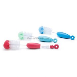 SUAVINEX CEPILLO LIMPIABIBERÓN DUO