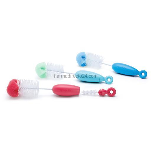 SUAVINEX CEPILLO LIMPIABIBERÓN DUO