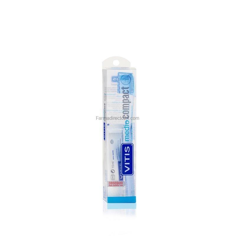 Vitis Medio Compact Cepillo Dental 1 Unidad