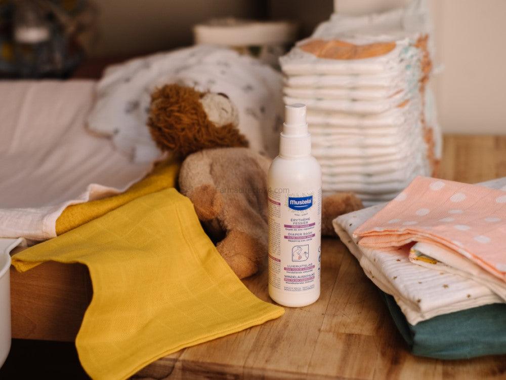 Mustela spray cambio de pañal 1 envase 75 ml - Imagen 3