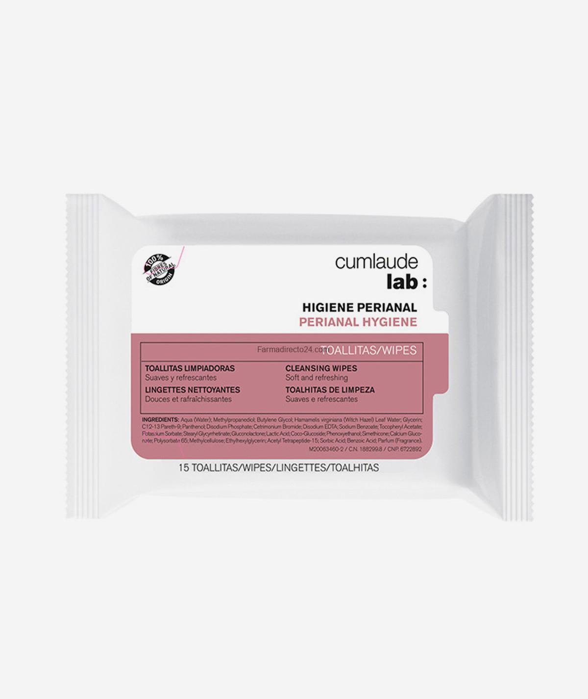 Cumlaude Toallitas Perianales 15 Unidades