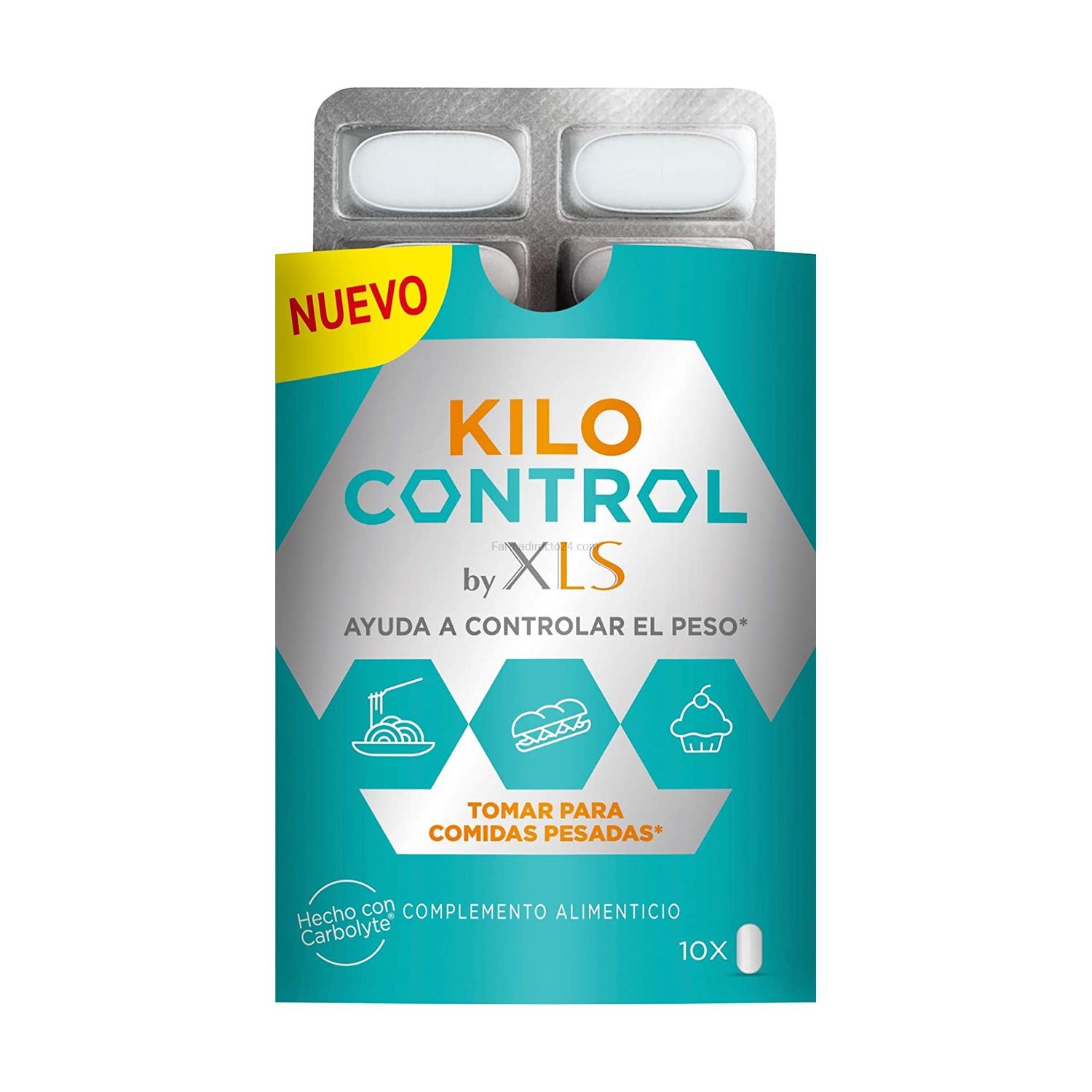 XLS Kilo control 10 comprimidos