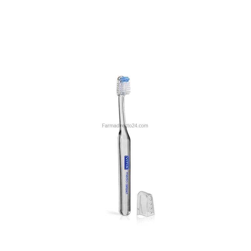 Vitis Medio Compact Cepillo Dental 1 Unidad - Imagen 4