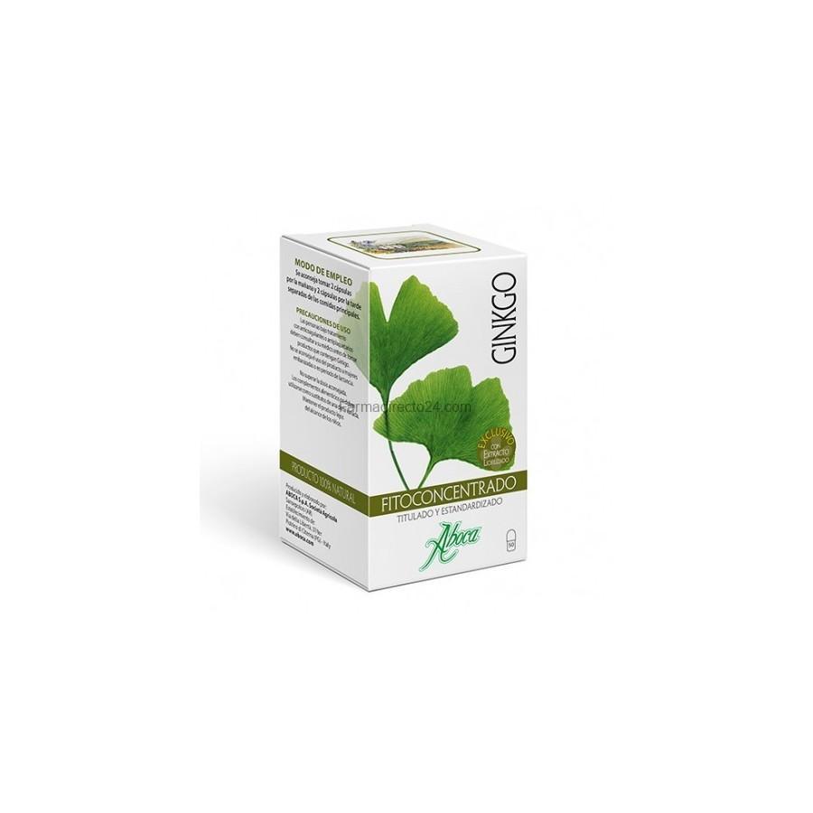 Ginkgo Fitoconcentrado Aboca 500 Mg 50 CÁpsulas