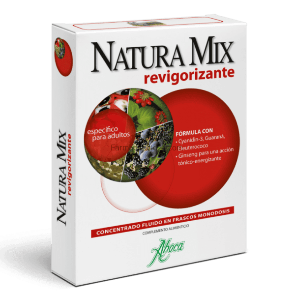 Naturamix Revigorizante Concentrado Fluido 10 Frascos 15 G