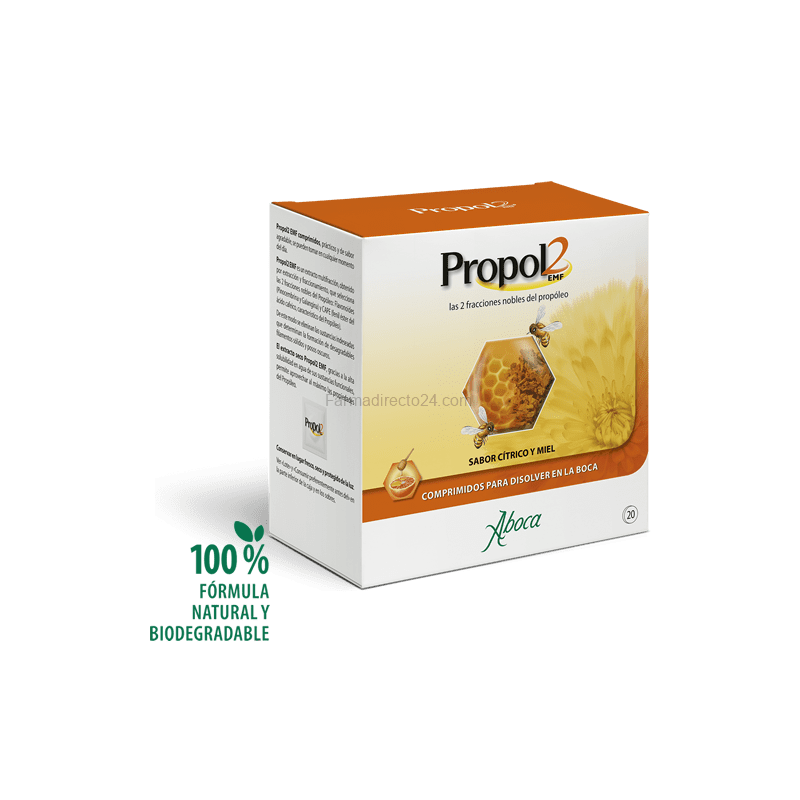 Propol 2 Emf Sabor CÂtrico Y Miel 20 Tabletas