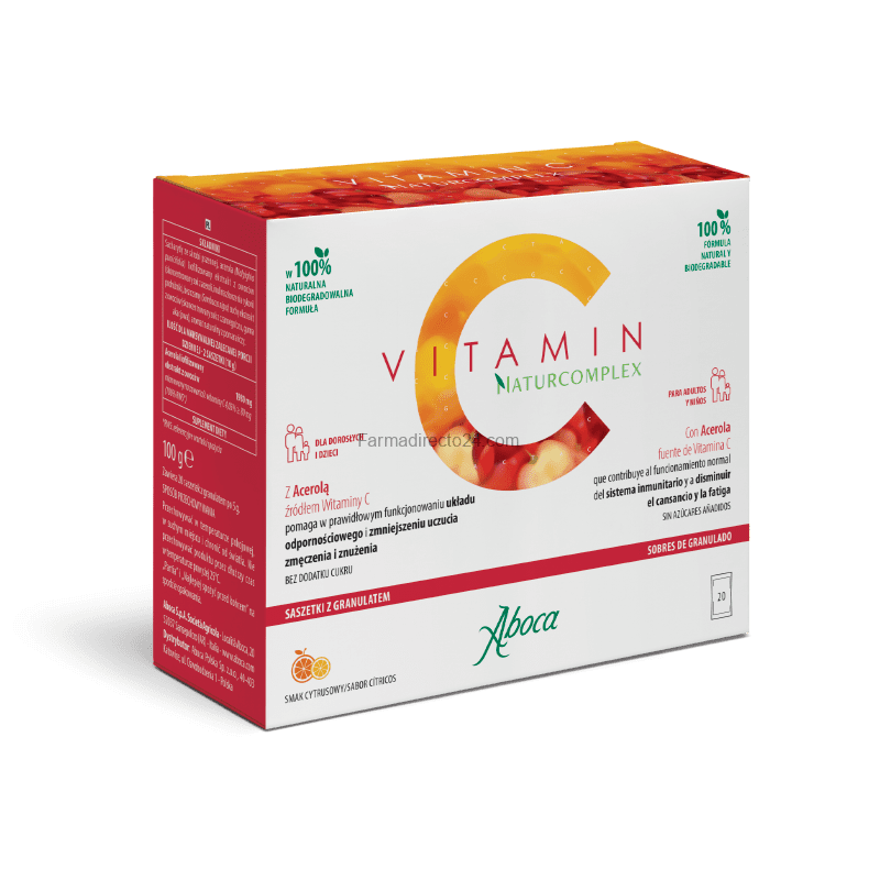 Vitamin C Naturcomplex 20 Sobres De 5G
