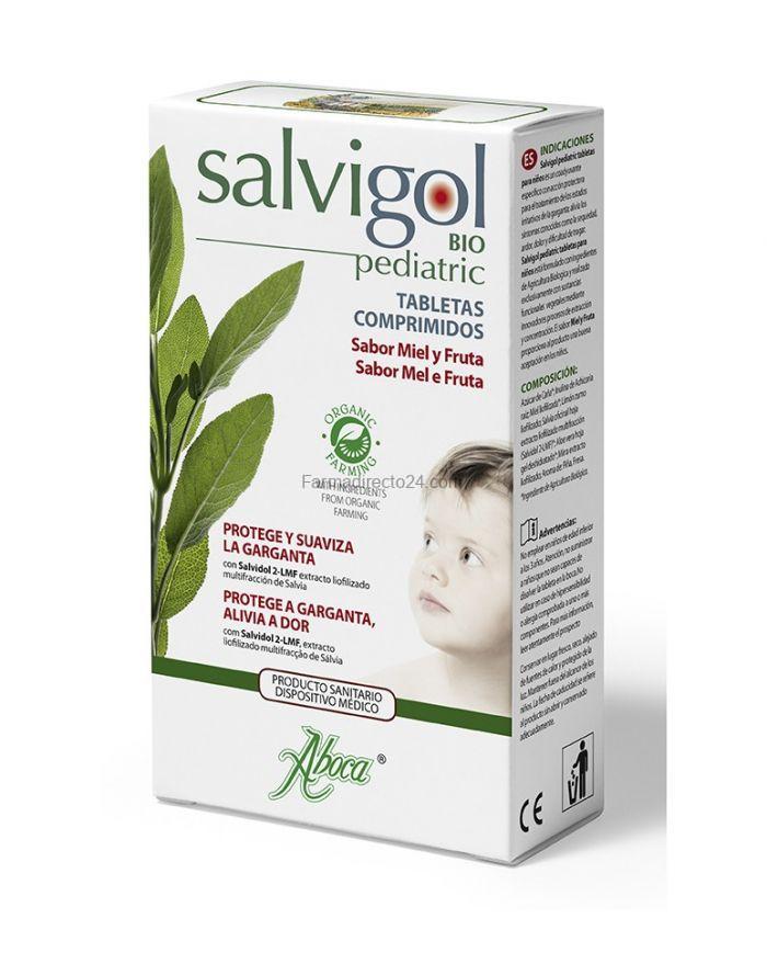 Salvigol Bio Pediatric 30 Tabletas Aboca