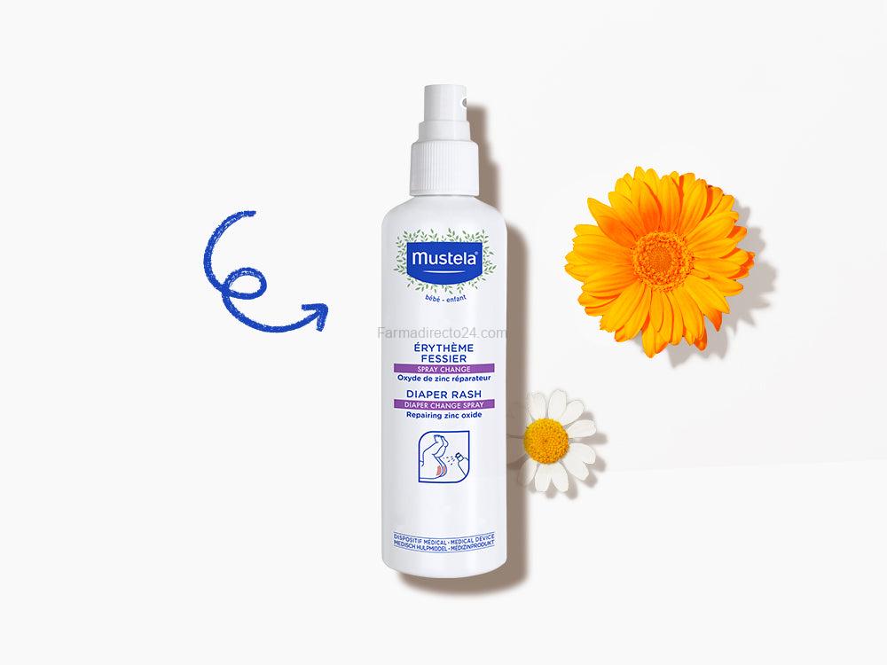 Mustela spray cambio de pañal 1 envase 75 ml - Imagen 2