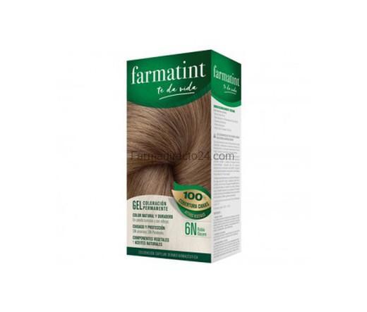 Farmatint Gel Tinte Rubio Oscuro 6N 135 Ml