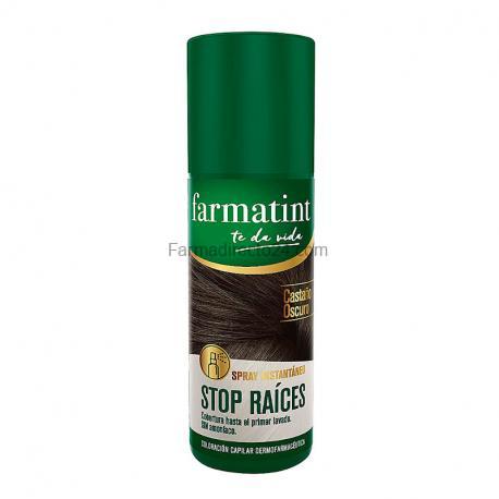 FARMATINT STOP RAÍCES CASTAÑO OSCURO SPRAY 75 ml