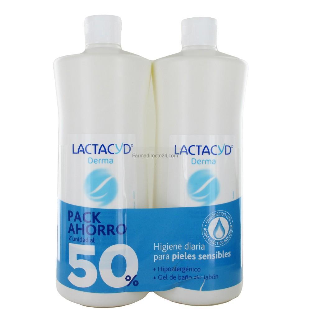 LACTACYD DERMA GEL FISIOLÓGICO DUPLO
