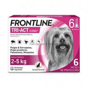 Frontline Tri-Act De 2 A 5 Kg 3 Pipetas