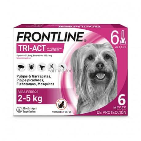 Frontline Tri-Act De 2 A 5 Kg 3 Pipetas