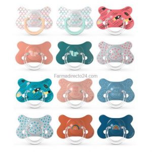 SUAVINEX CHUPETE PRÊT-À-PORTER TETINA ANATÓMICA DE LÁTEX +18 MESES 2 UNIDADES