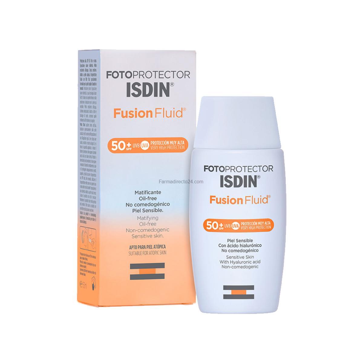 Fotoprotector Isdin Fusion Fluid Spf 50+