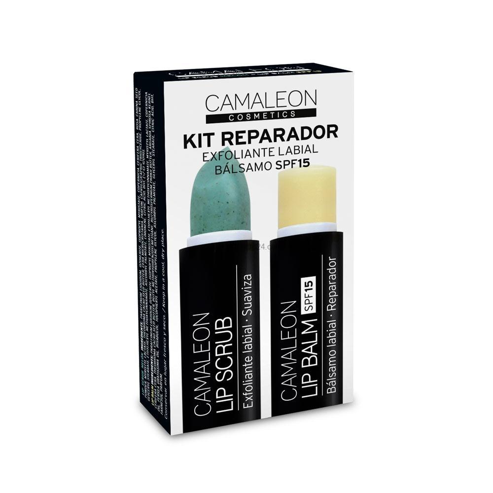 CAMALEON KIT REPARADOR LABIOS MELÓN 4 gramos