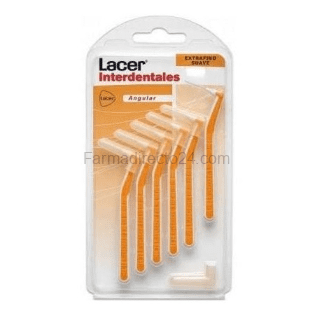 Lacer Cepillo Interdental Angular Extrafino Suave 6 Unidades