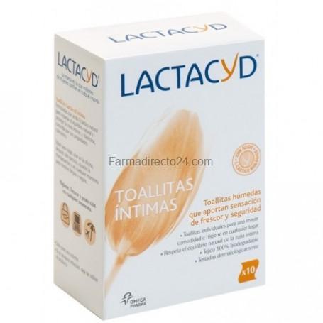 Lactacyd Toallitas Ântimas 10 Unidades