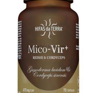 Mico-Vir 70 Cápsulas Hifas Da Terra ( Reishi Y Cordiceps)
