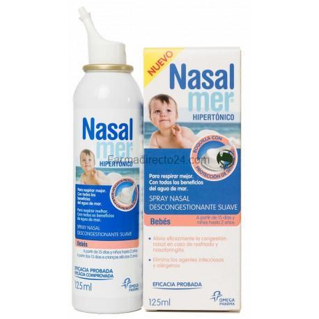 NASALMER HIPERTÓNICO BEBÉS SPRAY 125 ml